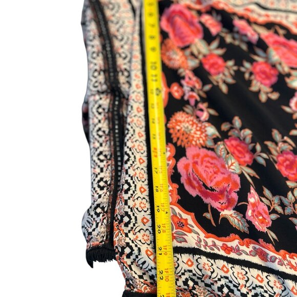 World Market Women's Floral Kimono Wrap Bohemian-Style Free/One Size - Picture 5 of 5